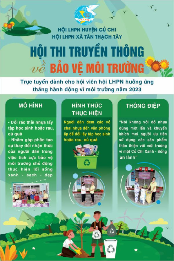 Banner bảo vệ môi trường