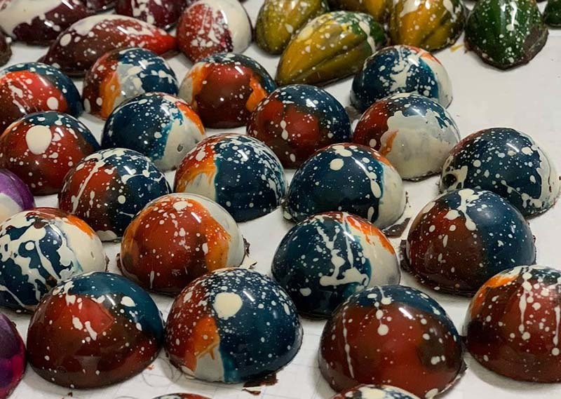 Socola Bonbon với lớp vỏ bóng bẩy