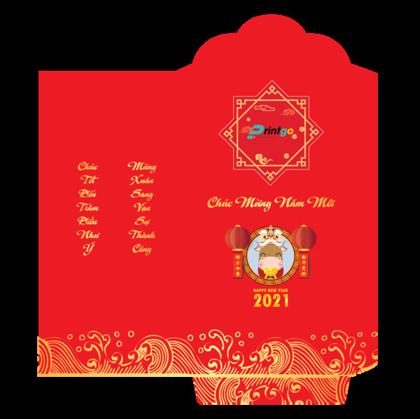 Tuyển chọn mẫu bao lì xì vector phong cách độc đáo