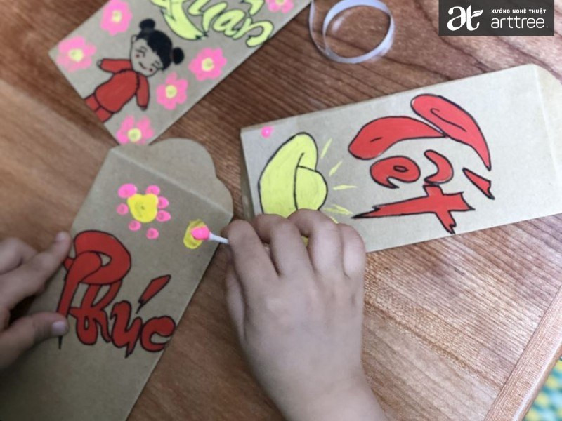 Tổng hợp cách vẽ và trang trí bao lì xì đẹp
