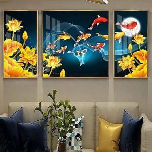 Tổng hợp những mẫu tranh 3D treo sảnh đẹp, ấn tượng