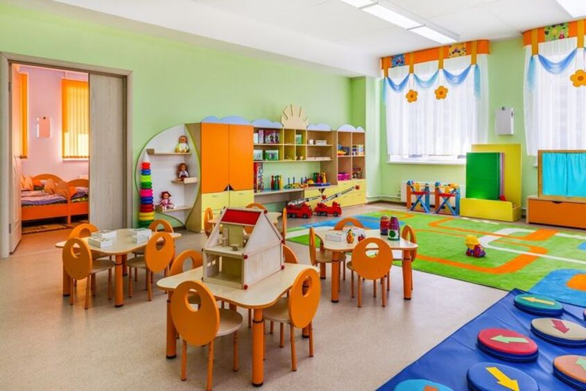 Hình minh họa trang trí lớp học mầm non 41