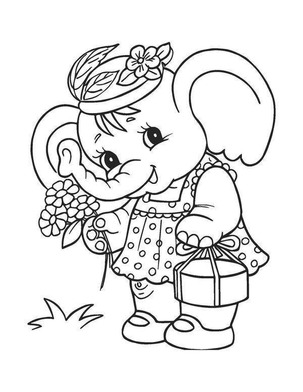 Chú voi với đôi giày