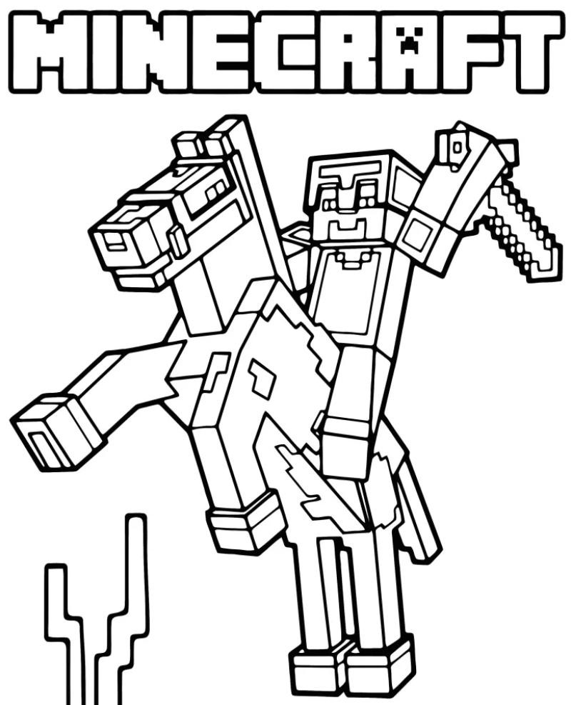 Nhóm các nhân vật Minecraft cùng nhau thám hiểm