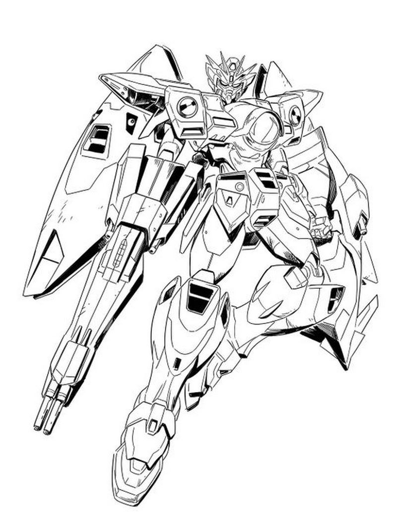 Siêu robot Gundam với thiết kế tinh xảo từng bộ phận giáp trụ và vũ khí đặc trưng
