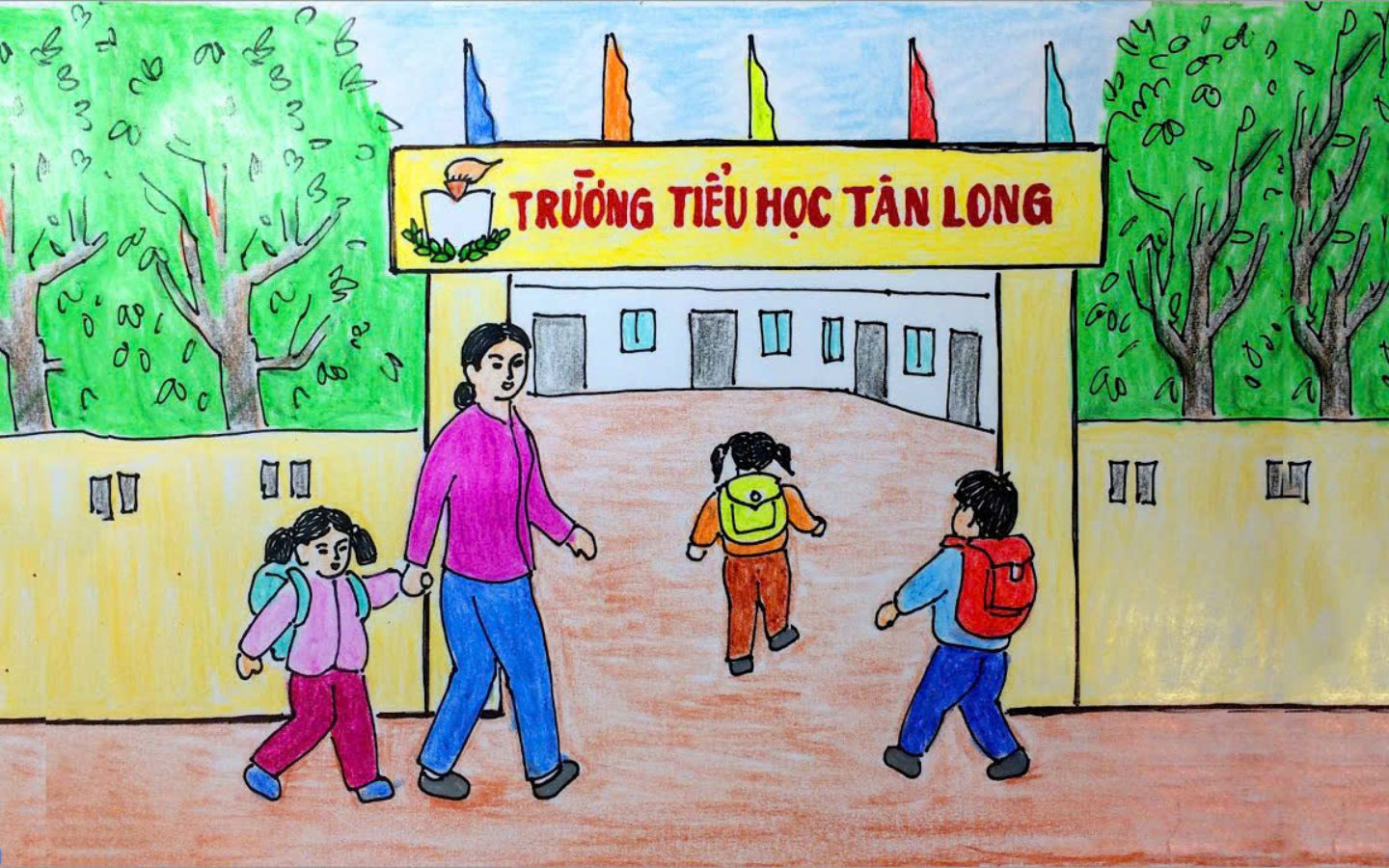 Cùng cô đến trường