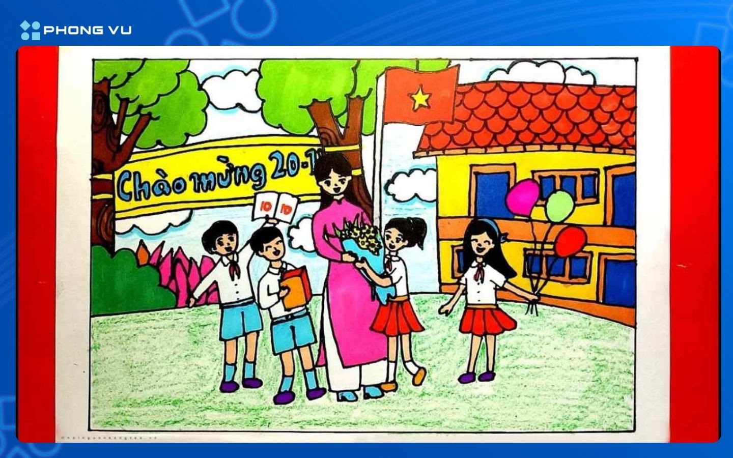 Tô màu hoàn chỉnh