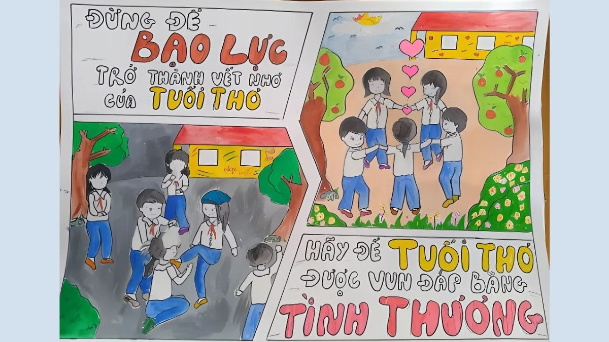 Hành vi bạo lực học đường gây tổn thương cả về thể chất và tinh thần cho nạn nhân
